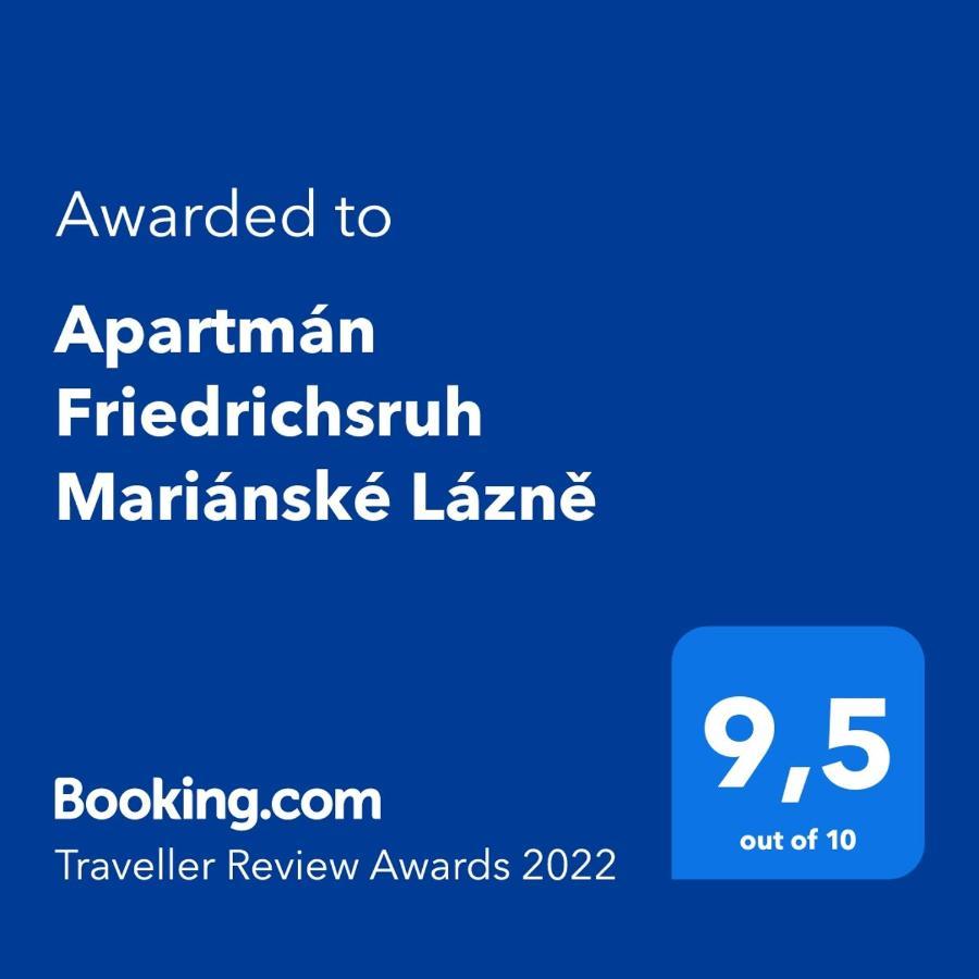 Apartman Friedrichsruh Διαμέρισμα Mariánské Lázně Εξωτερικό φωτογραφία